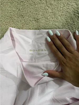 Golden Aritzia Butter Shorts thumbnail 3