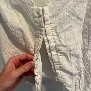 White Sleeveless Women's Top Size M thumbnail 3