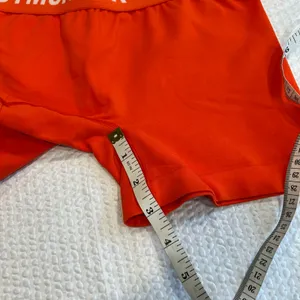 Gymshark bright orange shorts XS women thumbnail 5
