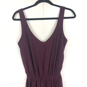 Show Me Your Mumu Kendall Maxi Dress Merlot Burgundy Bridesmaid XXS NWT thumbnail 4