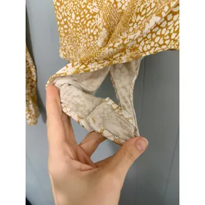 Free People X REVOLVE Maize Gotcha Yellow Animal Print Long Sleeve Bodysuit S thumbnail 6