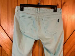 The North Face Jeans Womens Size 2 Mint Green Denim Skinny (0310) thumbnail 6