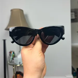 Saint Laurent Sunglasses SL M94 001‎ Shiny Black Frame Grey Lens thumbnail 14