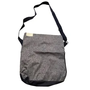 Leed's Foldover Tote Bag Shoulder Bag Gray Blue Netsuite NSW 14 Accenture Pocket thumbnail 6