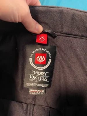Womens 686 infidry 10k snow pants XS thumbnail 4