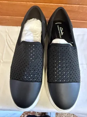 Clarks Cloudsteppers Women's Audreigh Star Slip-On Shoes black Sz 10 NWOB thumbnail 6