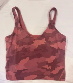 Lululemon Heritage 365 Camo Brier Rose Multi Align Tank thumbnail 2