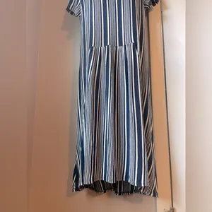 Zara‎ Trafaluc Hi-Low Striped Dress Size Small thumbnail 4