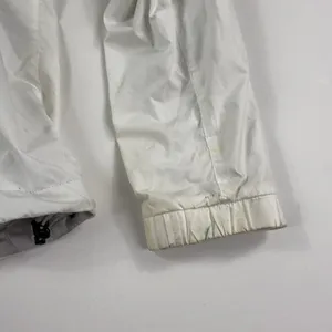 The North Face Jacket Womens Medium White Gray Full Zip Hydrenalite Windbreaker thumbnail 13