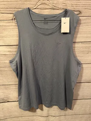 Men’s Nike Primary Dri-FIT Tank Top Ashen Slate Blue Gray NWT size XXL thumbnail 1