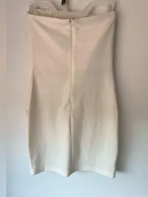 Strapless dress mini skirt Spandex Size xs thumbnail 5