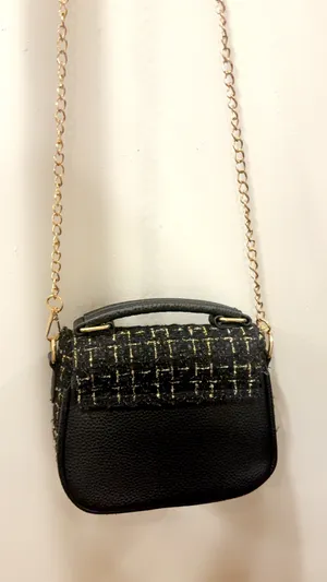 Black&Gold Purse🌸 👜 Black thumbnail 2