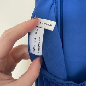 ASOS Blue Halter Dress thumbnail 6