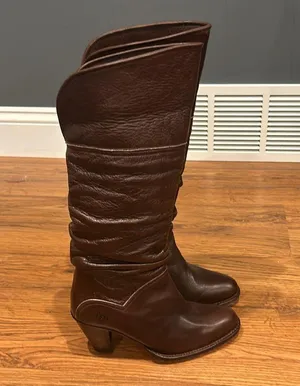 Frye Dorado Boots Womens 6 Brown Leather Slouchy 77580 thumbnail 5