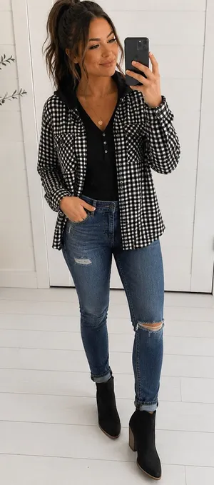 Eddie Bauer Shacket Button Down thumbnail 1