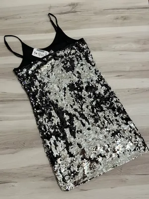 Love Culture New Sequin Sparkly Mini Dress thumbnail 4