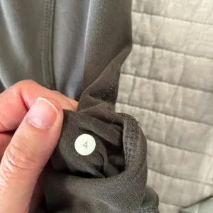 Lululemon vintage Y2K 90’s grey logo hooded scuba jacket 4​ thumbnail 7