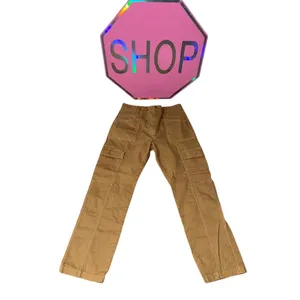 Madewell 90s Straight Cargo Pants‎ Tan Herringbone Utility Size 32 thumbnail 2
