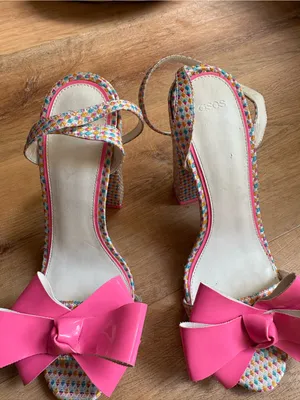 Rare bloggers fav ASOS Harminise bow-front heeled sandals thumbnail 8