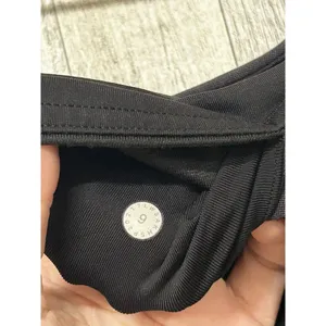 Lululemon Sunsetter Black HR Flowy Mesh Lightweight 28" Jogger Pants Size 6 thumbnail 3