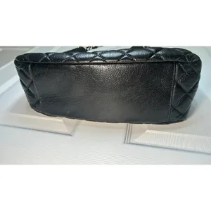 Kate Spade Gold Coast‎ Janica Black Quilted Leather Chain Hobo Shoulder Bag thumbnail 5