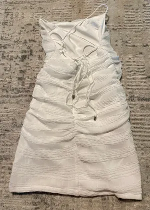 Hello Molly Feeling Like Me Dress White thumbnail 3