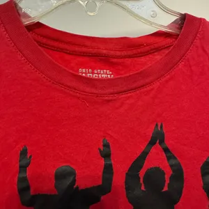 OSU Ohio State University Varsity Authentic Apparel Tee Shirt, Small thumbnail 3