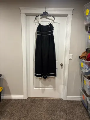 PINCH Contrast Strap Maxi Dress Size L. NWT thumbnail 11