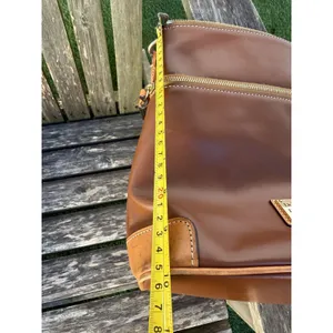 Dooney & Bourke Wexford‎ Smooth Leather Crossbody Natural J thumbnail 11