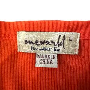 Oneworld‎ ladies halloween spider orange sleeve size large EUC thumbnail 4