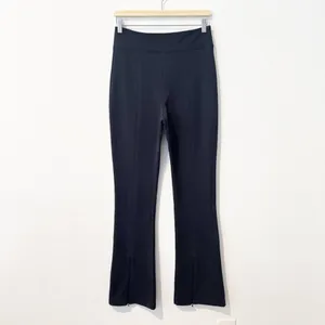 Daily Practice Pants Size‎ S Gray Flare Zipper Pull On Model Off Duty Minimalist thumbnail 4