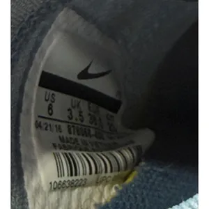 Nike Air Presto Running Shoes Size 6 Grey Blue 878068-400 Mesh Athletic Running thumbnail 6