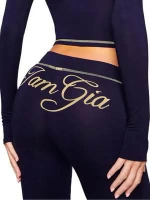 I AM GIA Blare Trackpant Navy Medium NWT IN PACKAGE thumbnail 3