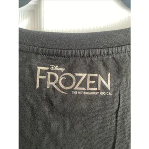 Disney‎ Frozen Broadway Ice Queen Graphic Tee Womens Size S Black Rhinestone NEW thumbnail 6