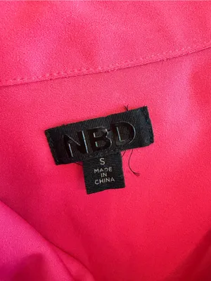 Hot Pink NBD Jaiden Midi Dress Size S thumbnail 5