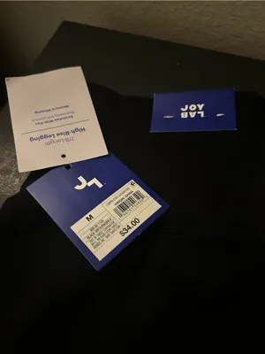 JoyLab Black High-Rise Ankle Ponte Leggings thumbnail 2