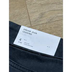 NWT Womens American Eagle Dream Jean Legging super high rise gray size 4/27 thumbnail 12