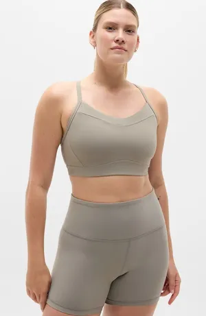 New Athleta S Vital Sports Bra Willow Small Cup D-DD thumbnail 1