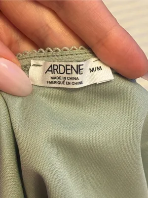 Vintage Marble-Effect Grey/Green Two Piece Maxi Skirt size M thumbnail 4