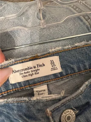 Abercrombie Jeans Ankle Straight High-Rise thumbnail 3
