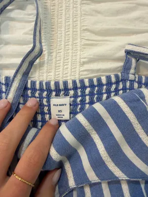 Blue mini dress thumbnail 2