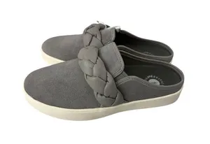 *NEW Revitalign Barbados Hanna Braided Light Gray Slip-On Mules Womens Size 7.5D thumbnail 1