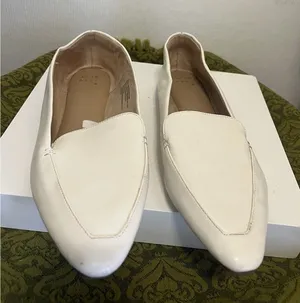 A New Day Womens Hayes Slip On Casual Dress Loafer Flat Shoes Cream Size 10 thumbnail 1