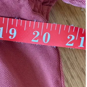 GAP Womens Rust Red Lyocell Short Sleeve Shift Dress Pocket Collared Medium thumbnail 6