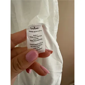 Lulus Cutest Icon White Embroidered Off-the-Shoulder Mini Dress Size Medium NWT thumbnail 8