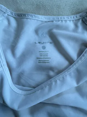 Workout Shirt White Size L thumbnail 3