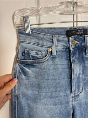 Judy Blue Tummy Control Straight Fit Jeans thumbnail 4