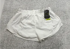 Nike Womens Dri-FIT Running Shorts White Standard Fit‎ 831558-100 XL NWT thumbnail 1