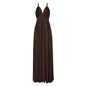 MICHAEL COSTELLO x REVOLVE Emmeline Maxi Dress, Brown, Small thumbnail 5