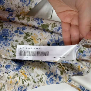 NWT En Saison Floral Midi Slip Dress Medium Cottage‎ Feminine Wedding Romantic thumbnail 14